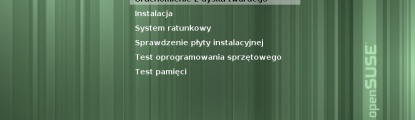 Instalacja openSUSE 11.4